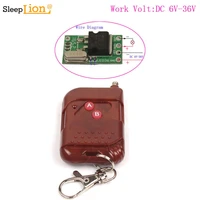 sleeplion engineer test module 6v 36v 24v 12v micro switch remote control switch mini small receiver led power on off 6v 36v