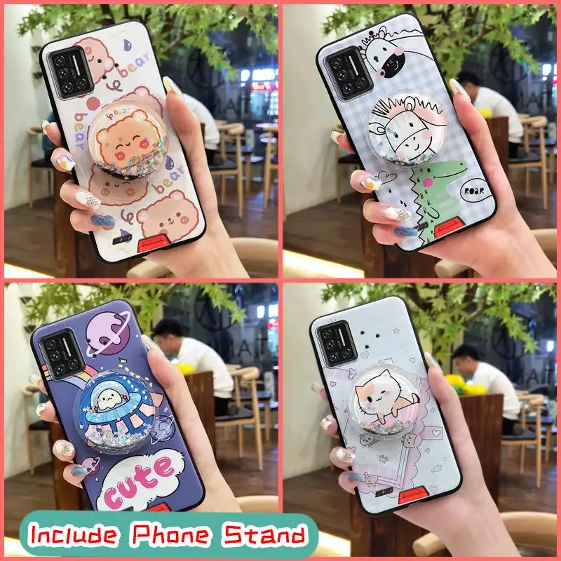 for woman original phone case for umidigi bison gt drift sand cartoon anti knock cover kickstand free global shipping