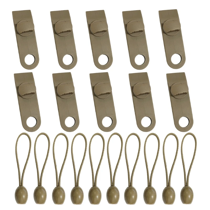 

10 шт. брезентовый зажим для палатки брезентовый навес искусственный набор с тяжелым зажимом захват для автомобиля/бассейна застежки для кр...