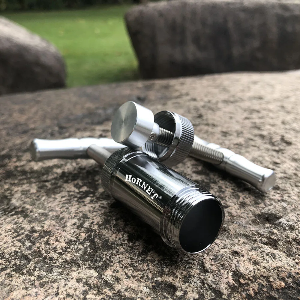 Пресс для курения HORNET H Style инструмент из сверхпрочного цинка с двумя ручками