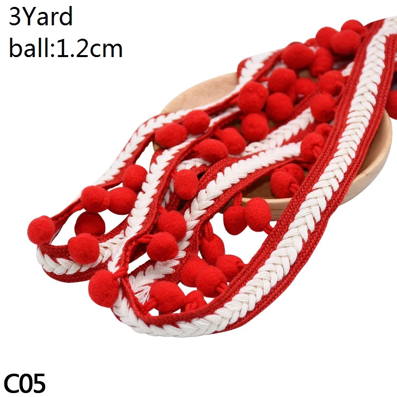 C05-3yard red 1/3/10 ярдов ручной работы с кружевной отделкой в стиле пэчворк Материал белого и розового цветов с кружевными вставками, с узором в сердечко, лента для самодельного украшения одежды швейная фурнитура - Цвет: C05-3yard red