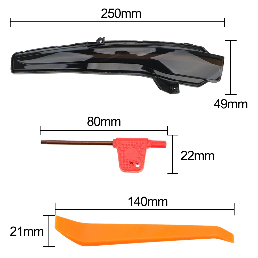 

Dynamic Turn Signal Blinker 2Pcs For Mercedes Benz C E S GLC W205 X253 W213 W222 C217 Sequential Side Mirror Indicator Light