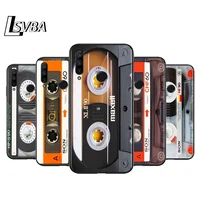 vintage tape retro style for huawei honor 30 20s 20 10i 9s 9a 9c 9x 8x 10 9 lite 8a 7c 7a pro phone case black cover
