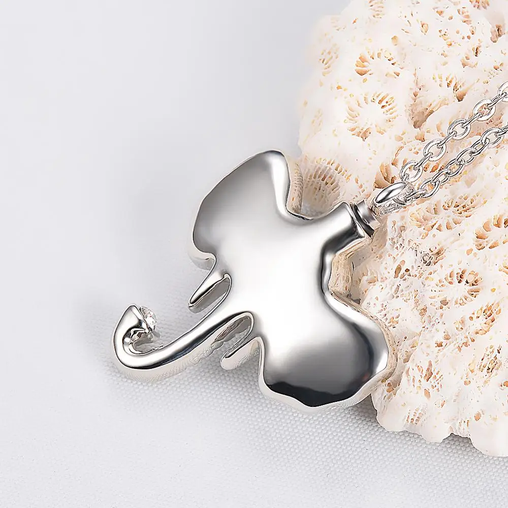 Памятный кулон в форме слона ювелирное изделие для кремации прах питомца мужское