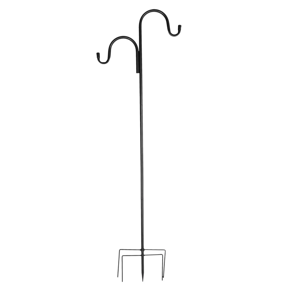 

1 Pc Yard Shepherd Hook Ground Inserting Hook Iron Hanging Hook Garden Iron Hook