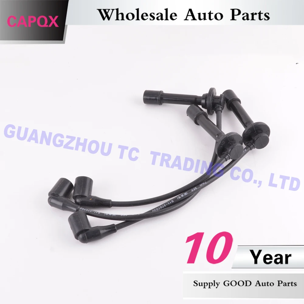 CAPQX для Chery Sweet QQ QQ3 CAC-SQR 372 0.8L провод зажигания Катушка зажигания вилка Sub цилиндр провода кабель свечи зажигания линия зажигания