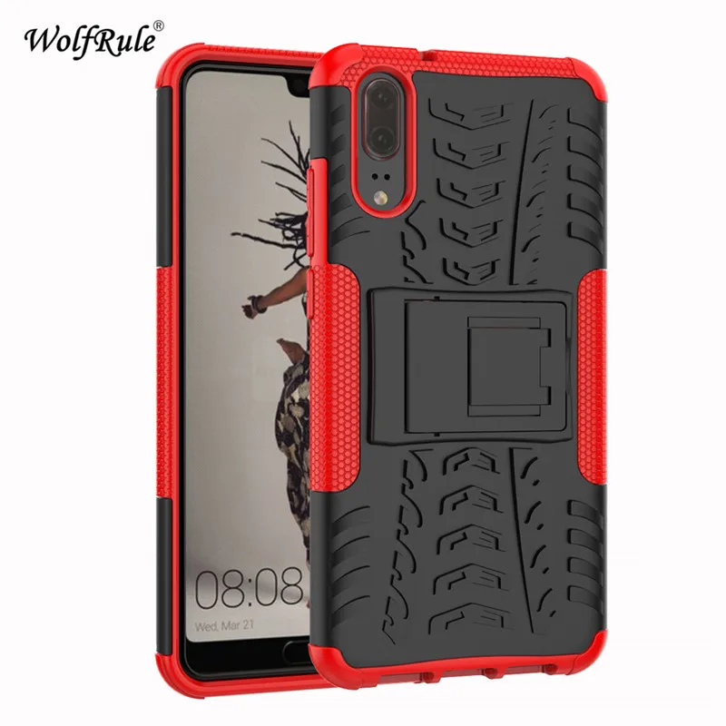 

Huawei P20 Cover Dual Layer Armor Back Case For Huawei P20 Case For Huawei P20 Accessories Phone Bag 5.8