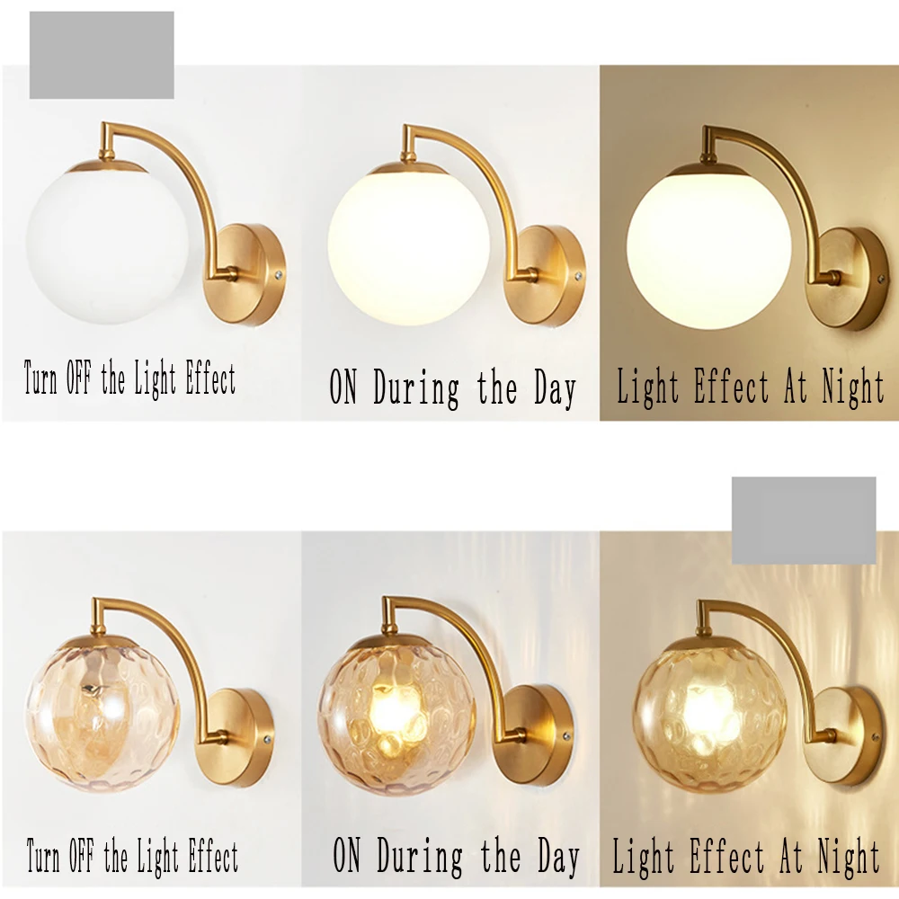 3 цвета Затемнения Спальня светодиодный настенный светильник для помещений