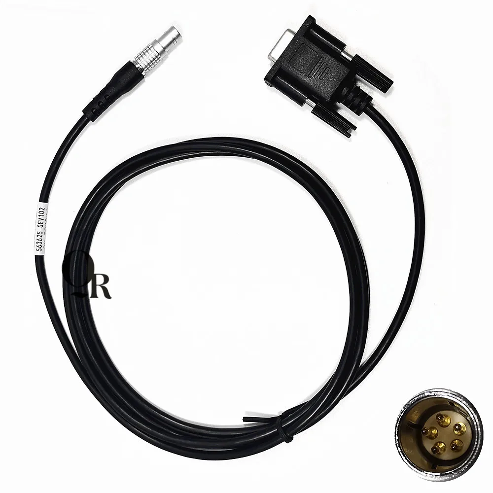 COM Port Download Cable RS-232 Data For Leica Total Stations TPS800 TPS400 TPS300 5PIN GEV102 CABLE | Инструменты