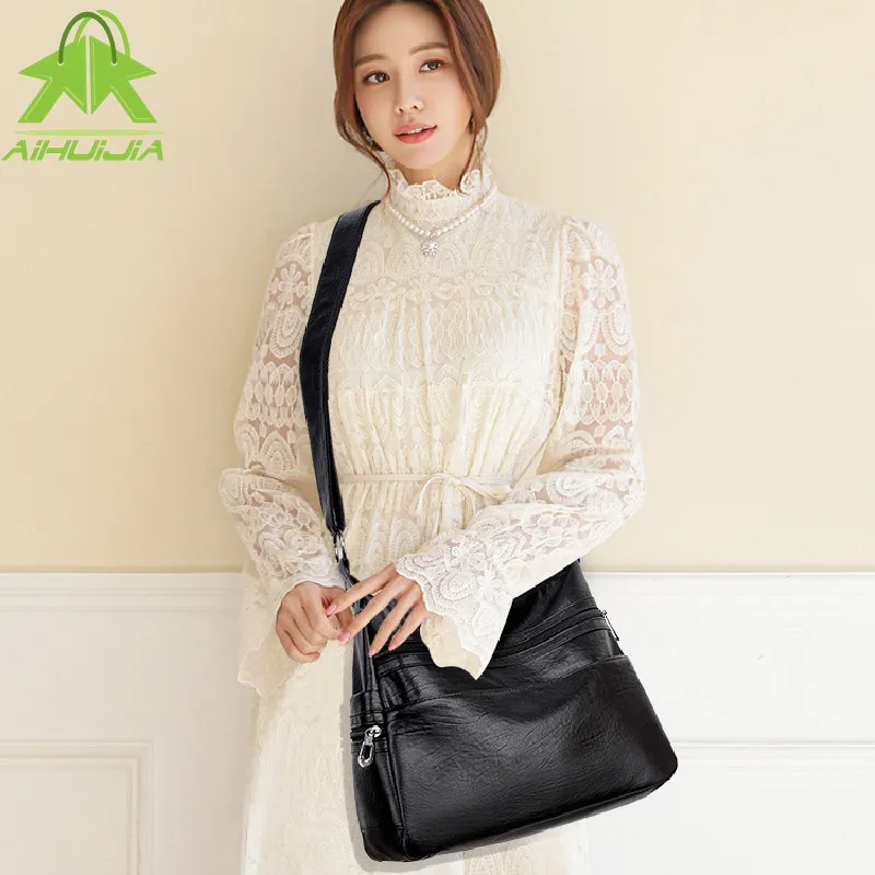 luxury womens designer handbags high quality crossbody bags women 2021 fashion new soft skin high capacity female shoulder bags free global shipping