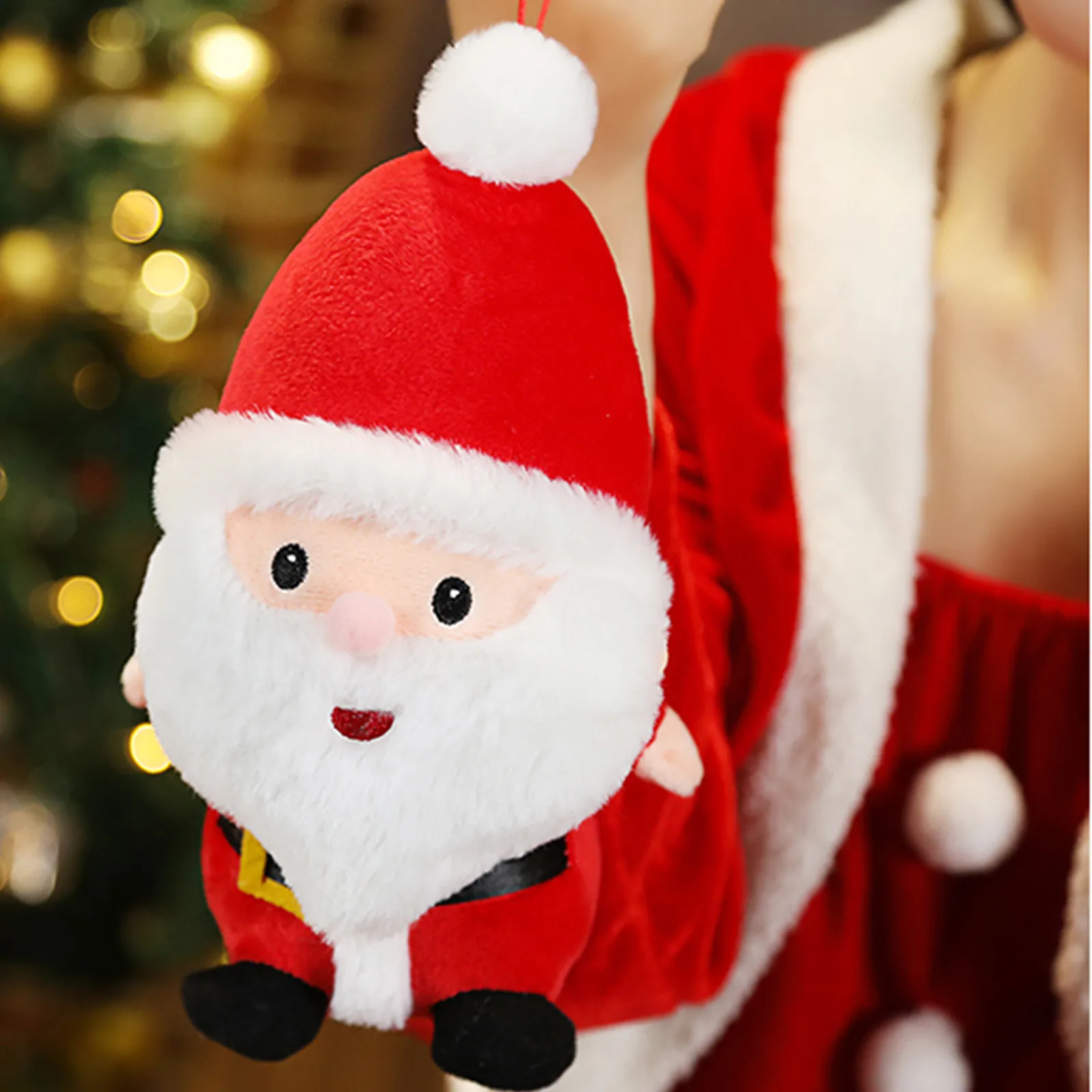 Кукла Санта-Клаус лось плюшевая игрушка снеговик кукла Ragdoll рождественский