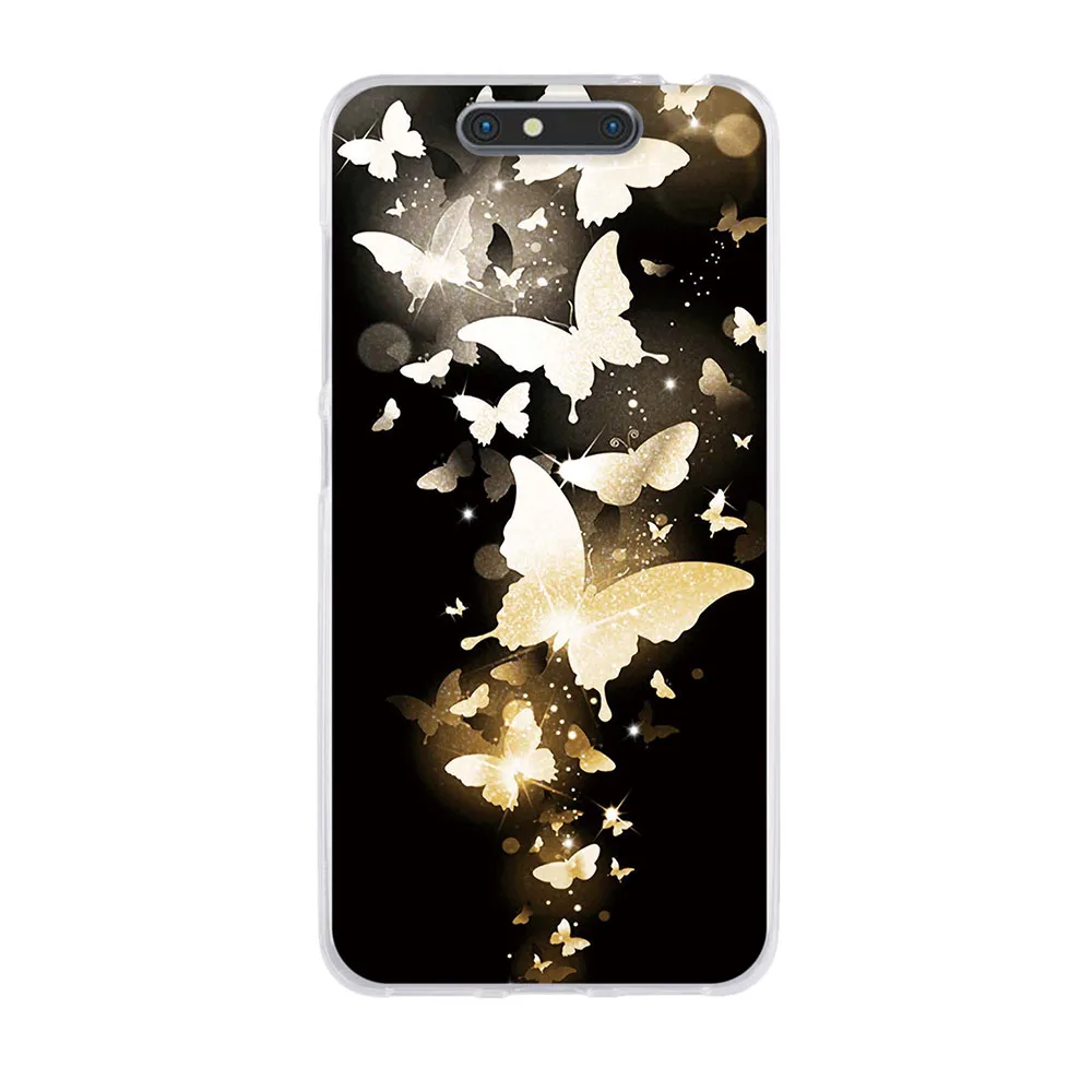 

Cartoon Pattern For ZTE Blade V8 Case Phone Silicone Back Cover Protective For ZTE Blade V 8 Slim TPU For ZTE V8 Coque Case Bag