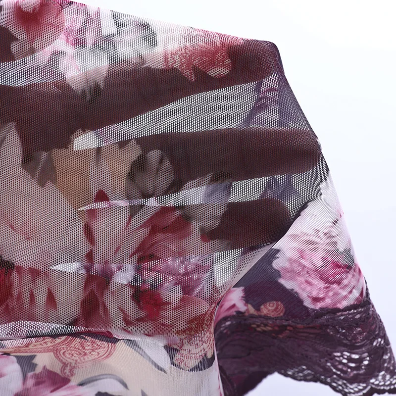 Сексуальное Кружевное кружевное Сетчатое нижнее белье для женщин Бесшовные