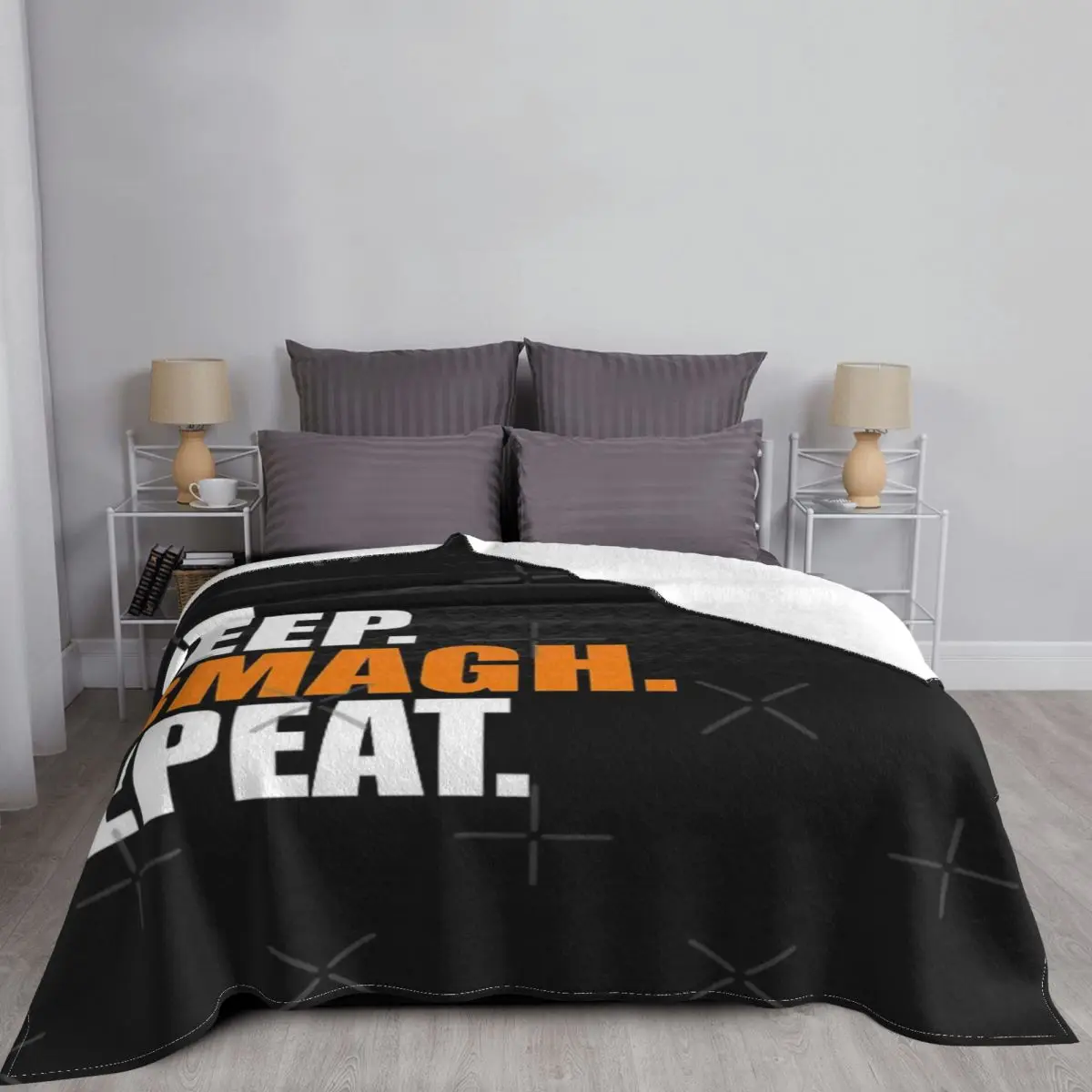 Armagh Ирландия Eat Sleep одеяло покрывало для кровати плед пляжа Толстовка пикника |