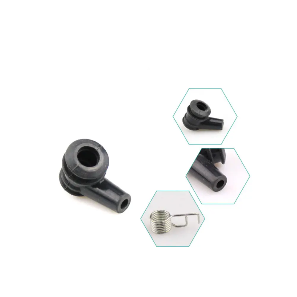 

4pcs Universal Spark Plug Cap Professional Chainsaw High Pressure Cap Portable High Pressure Cover Garden Machine Parts Replaces