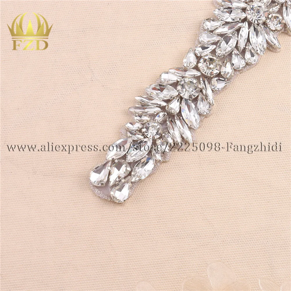 (1 шт.) прозрачные стразы отделка хрустальное платье кулоны модные Аппликации