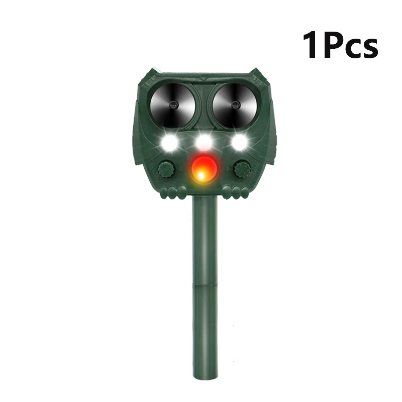 

Ультразвуковой отпугиватель животных на солнечных батареях 2 шт.