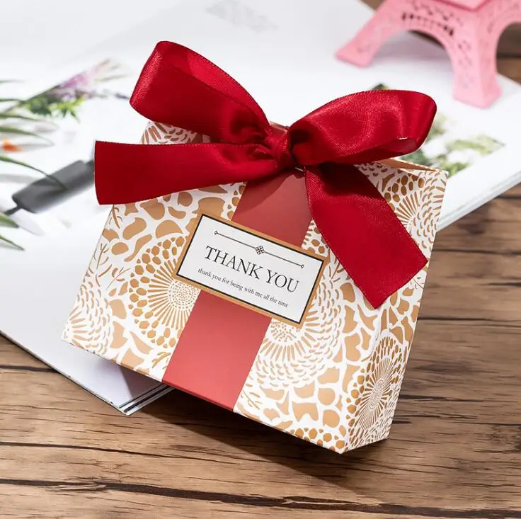 5 шт. бумажные коробки для шоколада|Подарочные сумки и упаковка| |