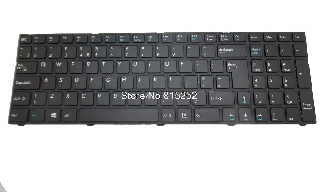 

Laptop Keyboard For Medion AKOYA E6239 MD60245 MD98551 MD98662 MD98698 MD98717 MD98718 MD98719 MD98826 MD98832 UK United Kingdom