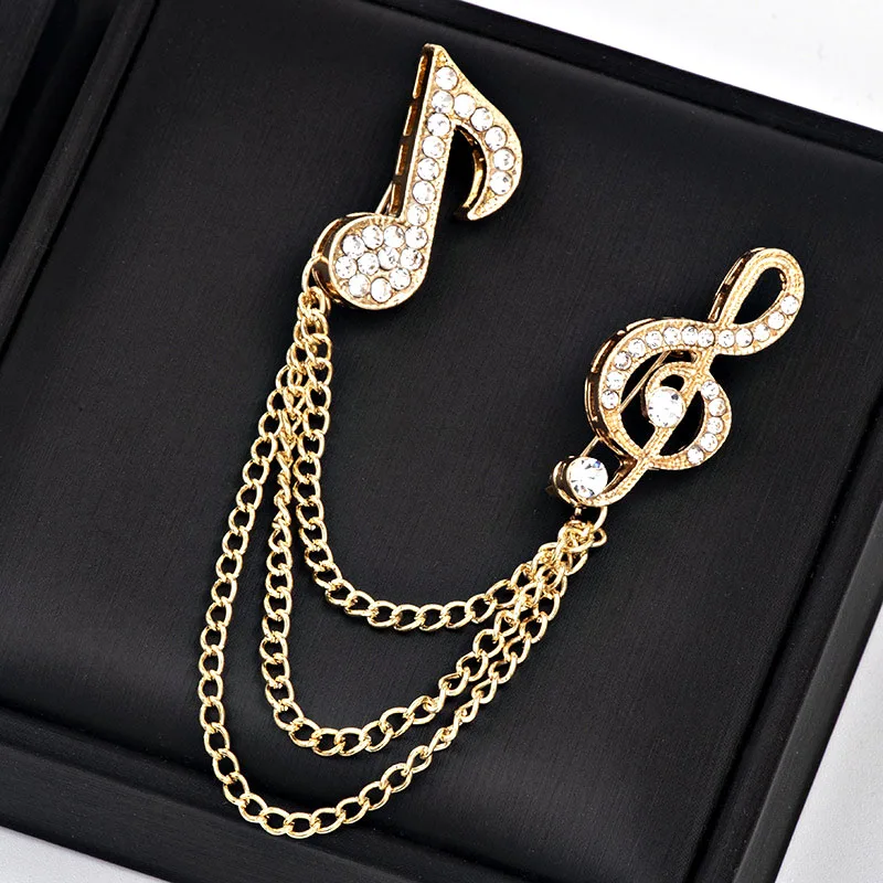 Jinzeyi Корейская версия модных заметок брошь для мужчин и женщин костюм кисточка