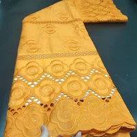 latest design 100 cotton african lace fabric 2021 high quality nigerian swiss voile in switzerland