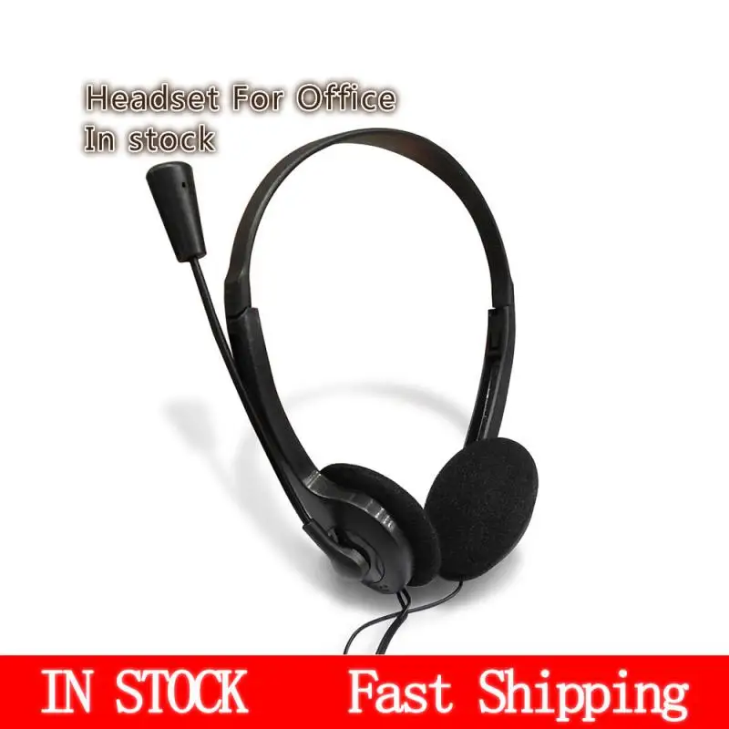 

3.5mm Stereo Noise Cancelling Wired Headphones With Micro Universal USB Headset With Microphone For PC /Laptop/Computer