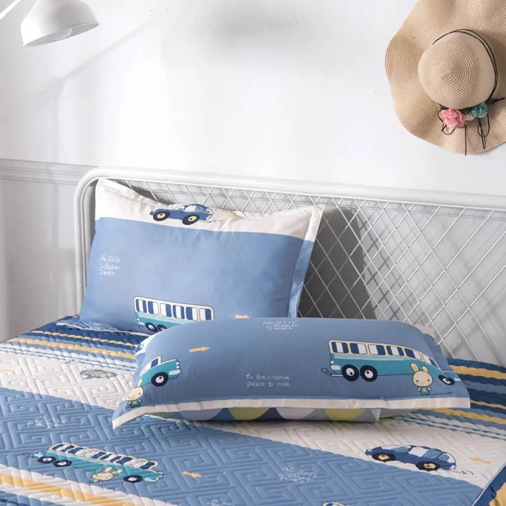 

Svetanya quilted Bedskirt print Mattress Protector Sheets
