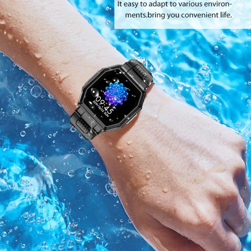 

2021 New S9 Bluetooth Call Smart Watch Men/Women Full Screen Touch Luxury Military Sport Blood Pressure Heart Rate Monitor Watch