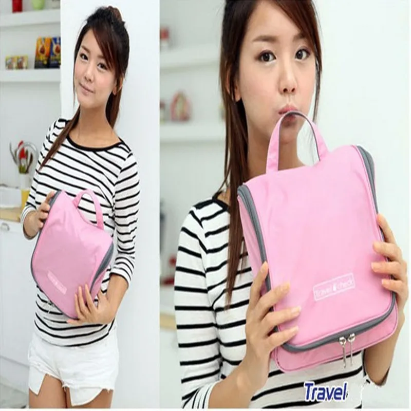 Дорожные аксессуары косметичка большая емкость водонепроницаемая для макияжа