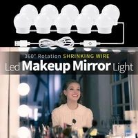 hollywood makeup vanity lights 5v led makeup mirror light bulb 261014 pcs dressing mirror decoration light bulb usb wall lamp