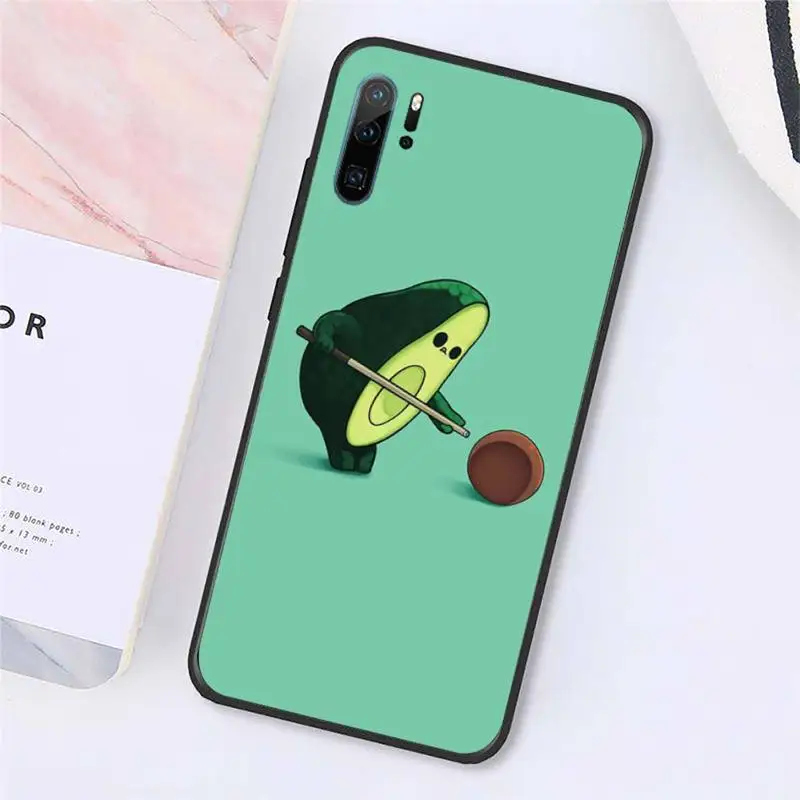

avocado cute cartoon fruit Phone Cases For Huawei honor Mate P 10 20 30 40 Pro 10i 9 10 20 8x Lite Y91C V17 6.38 6.44