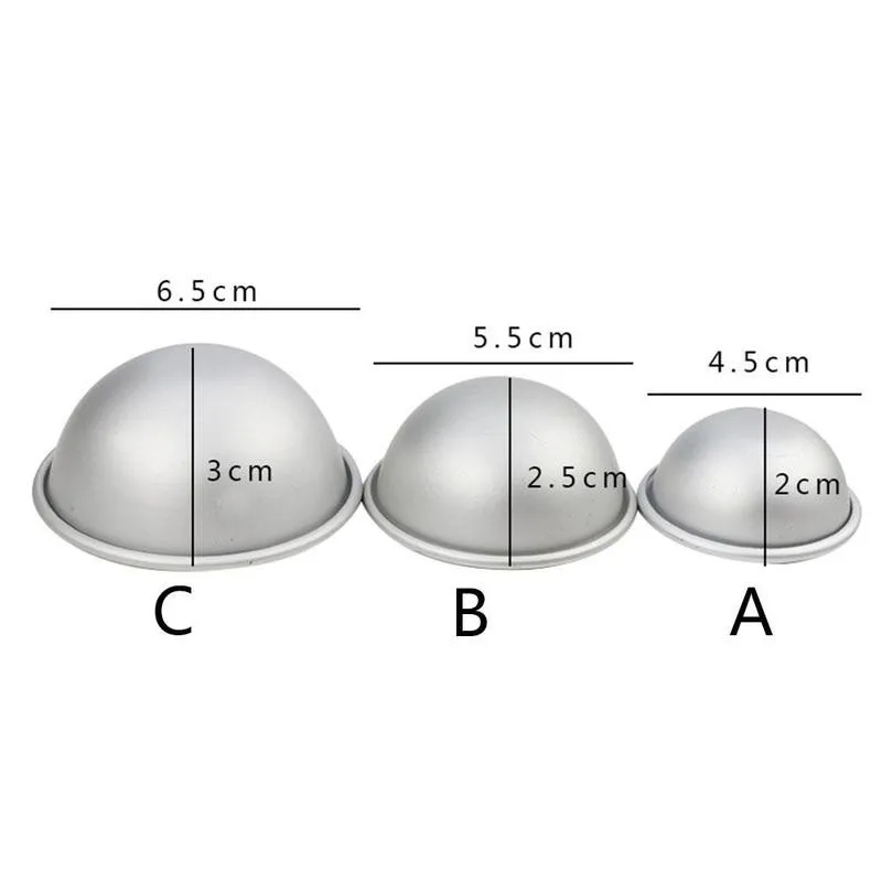 1 шт. Алюминий сплав Ванна бомба формовочная набор инструментов для