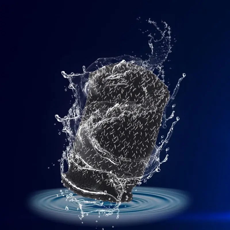 1 пара защита от пота вязаная ткань покрытие для пальцев игровой экран рукава