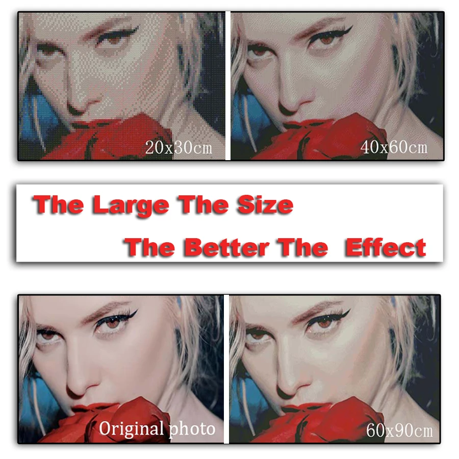 5D алмазная живопись пейзаж/животное картина круглая бижутерия Набор для вышивки