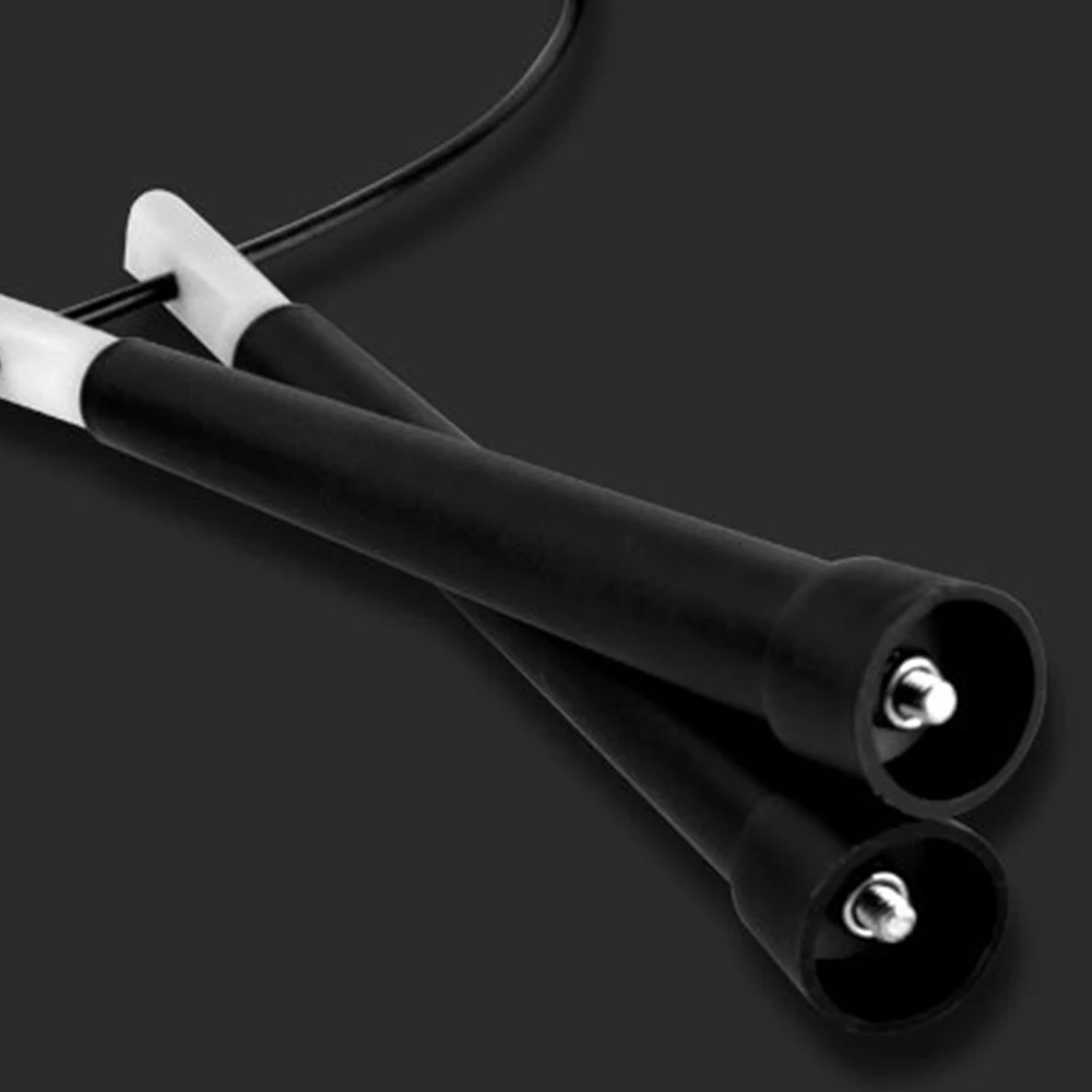 

2Pcs Adjustable Jump Rope Speed Wire Skipping Sport Cardio Fitness Exercise Gym