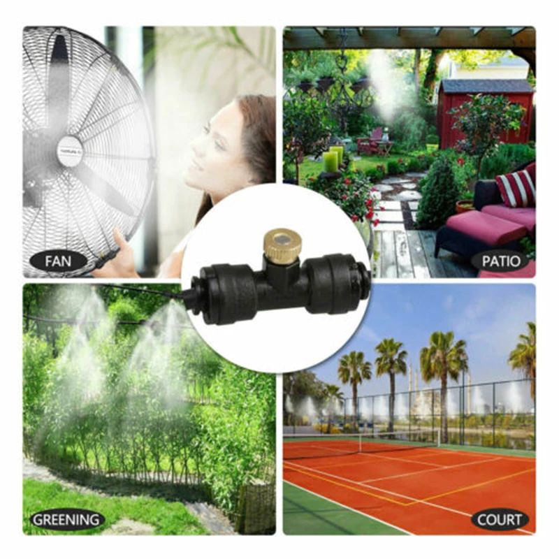 Система водяного тумана система охлаждения внутреннего дворика насадка для