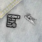 Эмалевые булавки с формулой E = mc2 (энергия = молоко * кофе 2), научные броши, значки, модные булавки для подарка друзьям