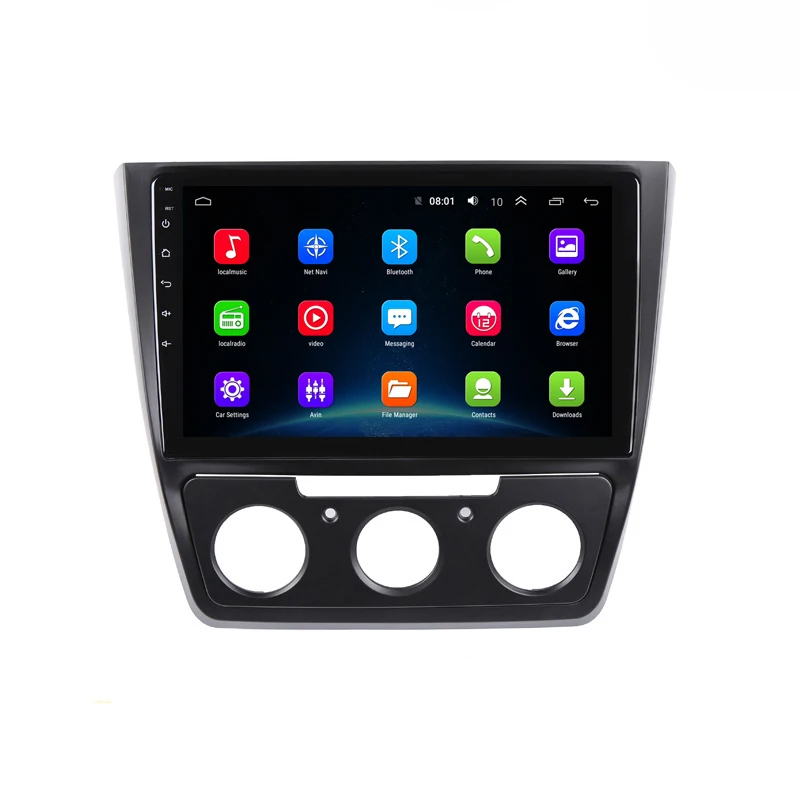 Автомобильный DVD плеер 10 1 &quot Android 9 GPS для MQB Skoda Yeti 2011 2017 аудио автомагнитола стерео