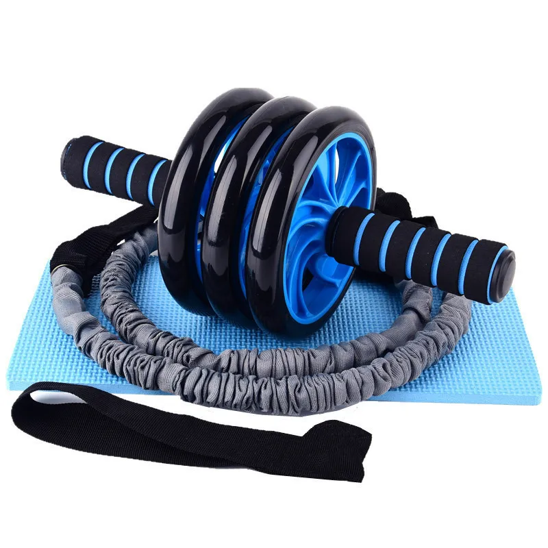 

Фитнес-колесо для живота, многофункциональное устройство для живота, трехколесное колесо для живота, бесшумный подшипник, комплект оборудования для фитнеса