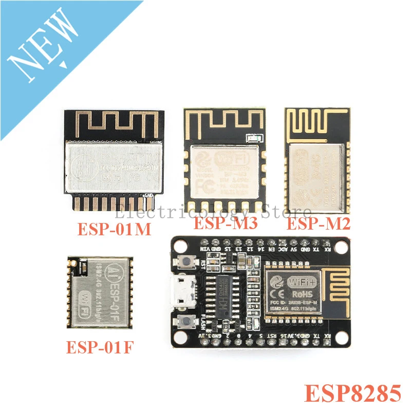 ESP8285 беспроводной модуль управления беспроводной передачей плата разработки ESP-01F ESP-01M ESP-M2 ESP01F ESP01M ESPM3