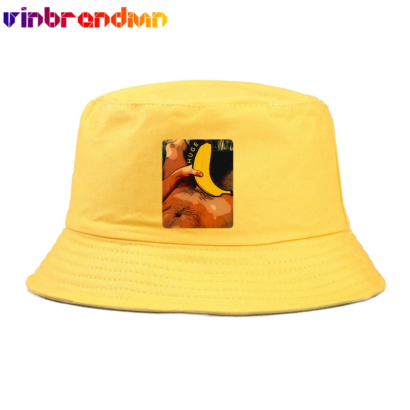 

Панама в стиле Харадзюку с забавным принтом «бананы»