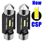 2 шт. гирлянда 31 мм 36 мм 39 мм 41 мм C5W C10W супер яркие CSP светодиодные лампы Автомобильный купольный свет Canbus без ошибок автомобильные внутренние лампы для чтения