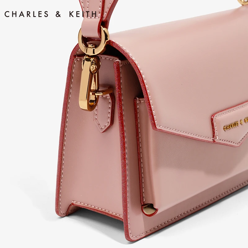 CHARLES＆KEITH Новинка на Весну 2020г. CK2 90680630 Женская конвертная сумка флип плечо