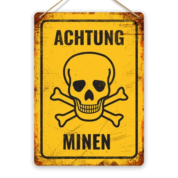 

Achtung Minen! Металлическая фотография