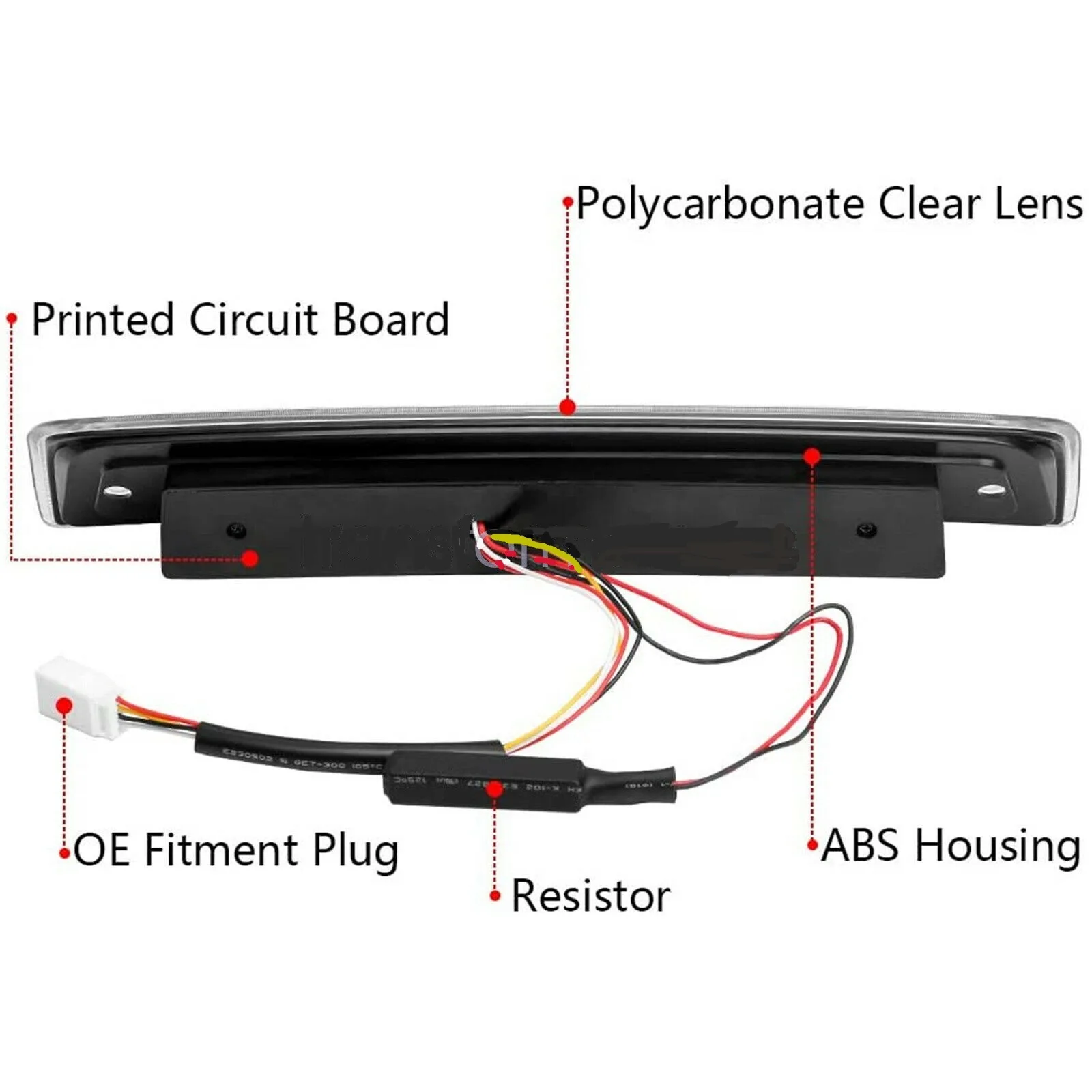 Светодиодный задний стоп-сигнал для Doodge RAM 1500 2500 3500 2009-2018 |