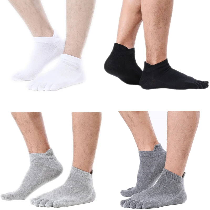 4 пара/лот мужские спортивные носки для улицы с отдельными пятью пальцами ног