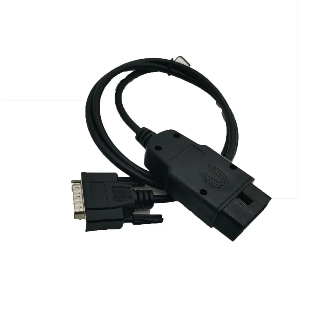 Автомобильный диагностический адаптер OBD Φ 16 Pin Male to DB 15 Female Удлинительный кабель