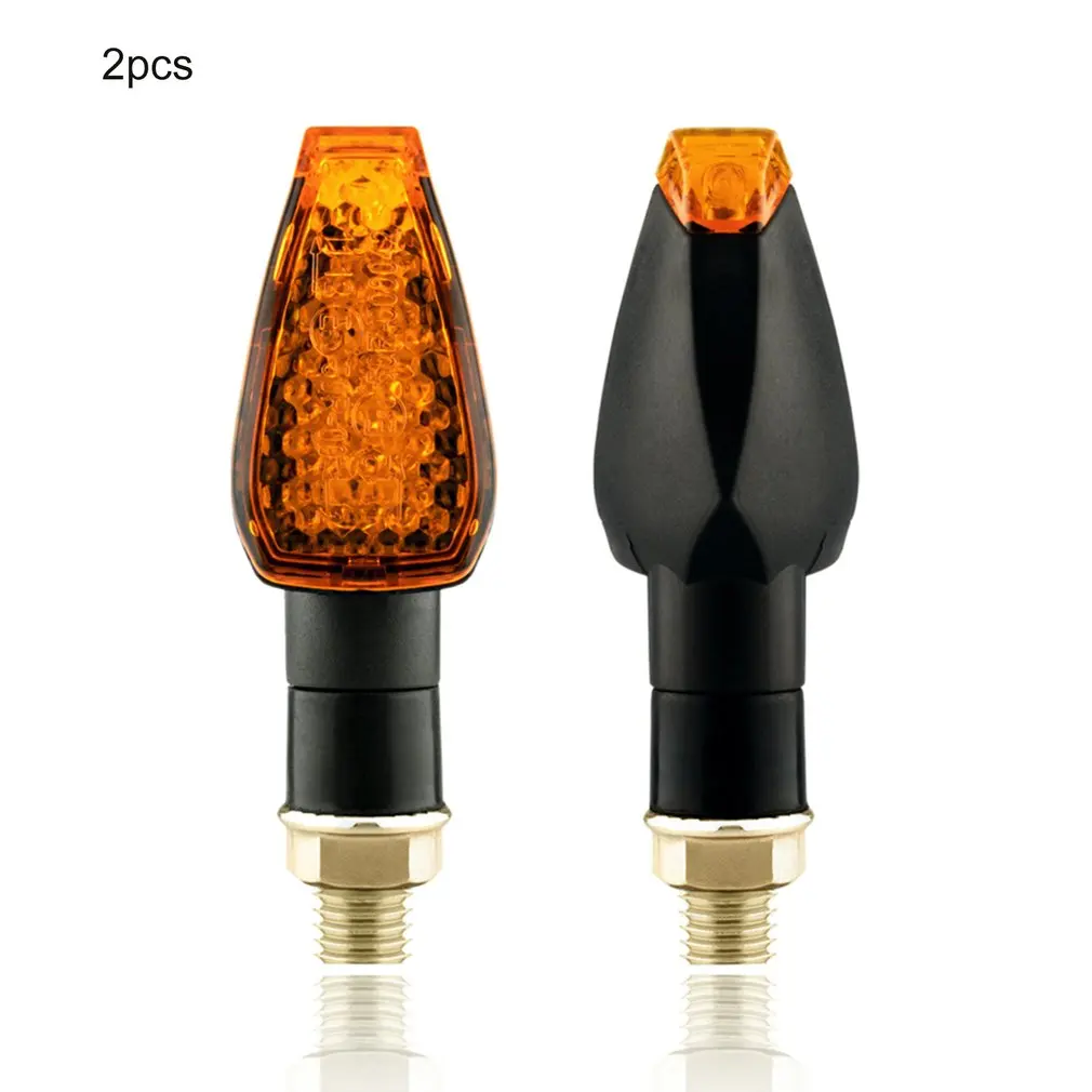 

2PCS Universal 12V Motorcycle LED Turn Signals Long Short Turn Signal Indicator Lights Rear Blinker Indicator Tail Light