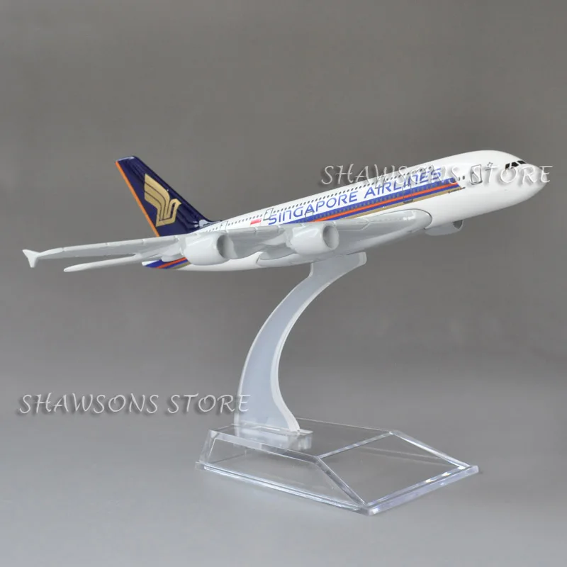 Diecast металлические 1:520 масштабный самолет модель игрушки воздушный автобус A380