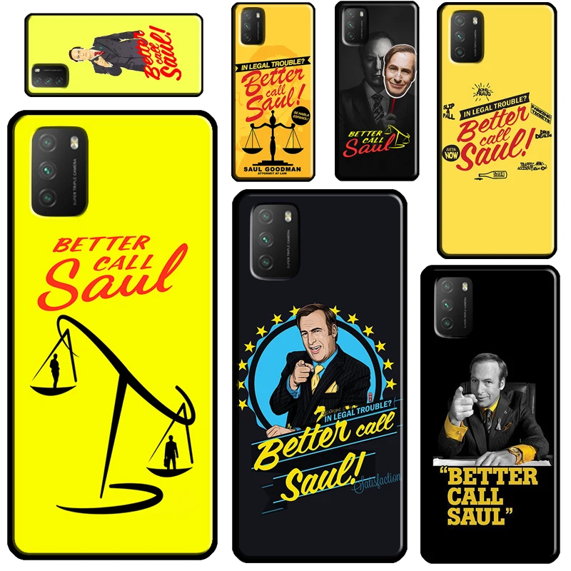 

Better Call Saul For Xiaomi Mi 12 X 10T 11T Pro Mi 11 Lite Phone Case For POCO F3 F1 F2 M3 M4 X4 X3 Pro GT